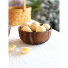 Acacia wooden bowl wooden tableware - InfinityMarket - Acacia - bowl - dining