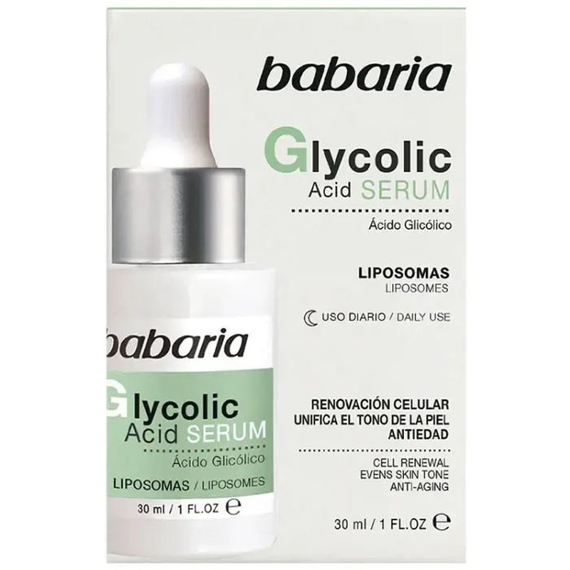 Babaria Glycolic Acid Serum Cell Renewal 30ml - InfinityMarket -