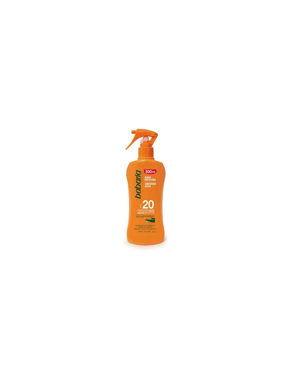 Babaria Sol Spray Aqua Aloe Spf20 300ml - InfinityMarket -