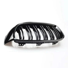 Bright Black Front Kidney Grille Slat M4 Style Grill - InfinityMarket - Black - Bmw - Body