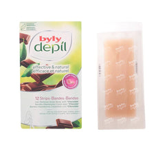 Byly Depil Chocolate Hair Removal Strips Body With Chocolate 12 Units - InfinityMarket -