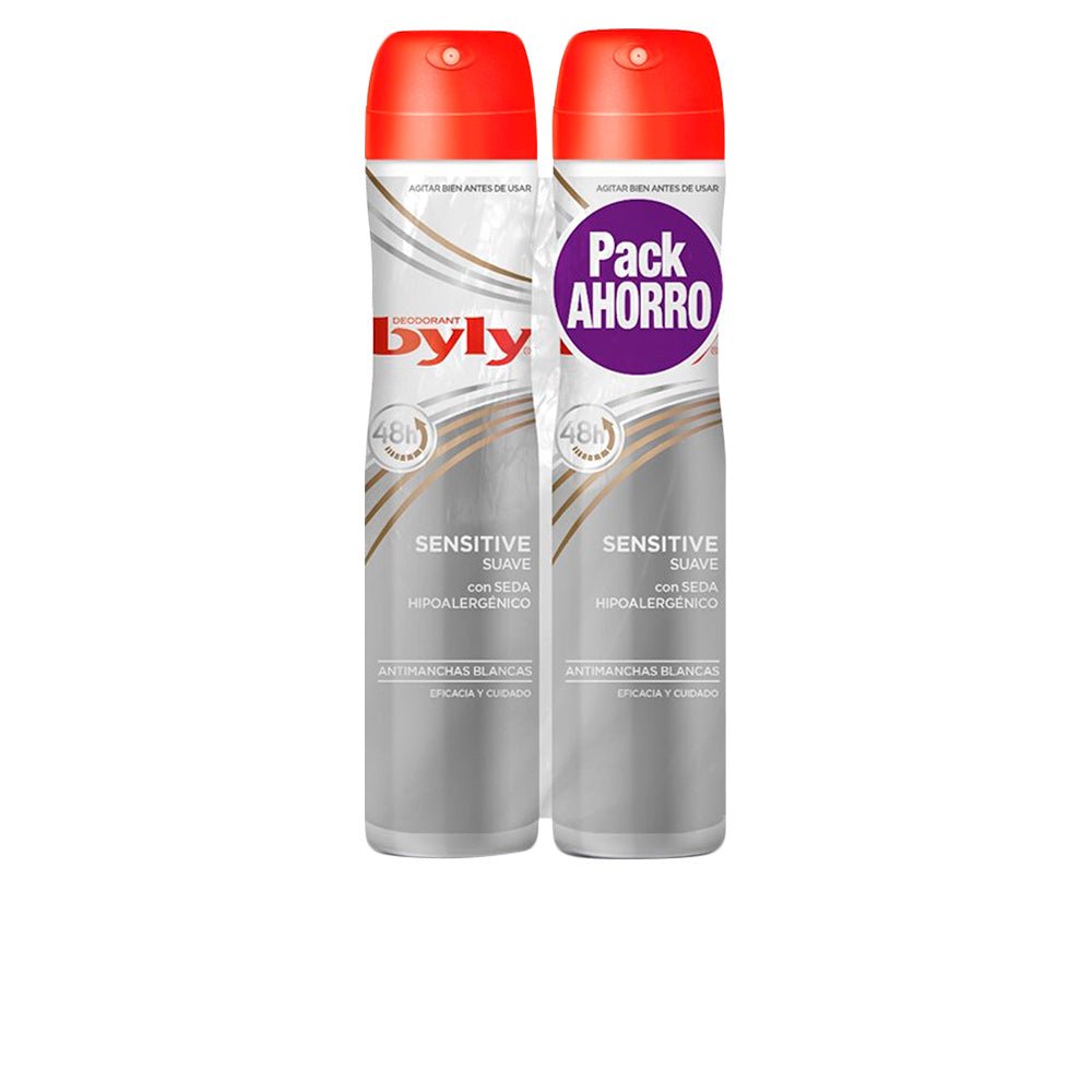 Byly Sensitive Deodorant Spray 2x200ml - InfinityMarket -