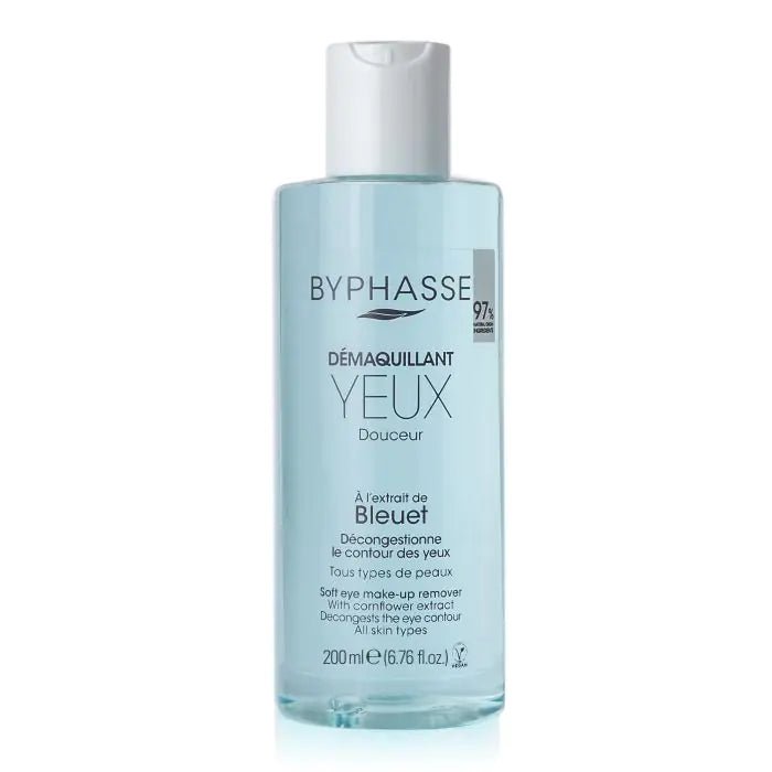 Byphasse Struccante Delicato Occhi con Estratto di Fiordaliso 200ml - InfinityMarket -