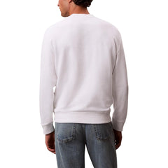 Calvin Klein Jeans Felpa Uomo - InfinityMarket - Brand_Calvin Klein Jeans - Category_Abbigliamento - Color_Bianco