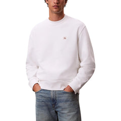 Calvin Klein Jeans Felpa Uomo - InfinityMarket - Brand_Calvin Klein Jeans - Category_Abbigliamento - Color_Bianco