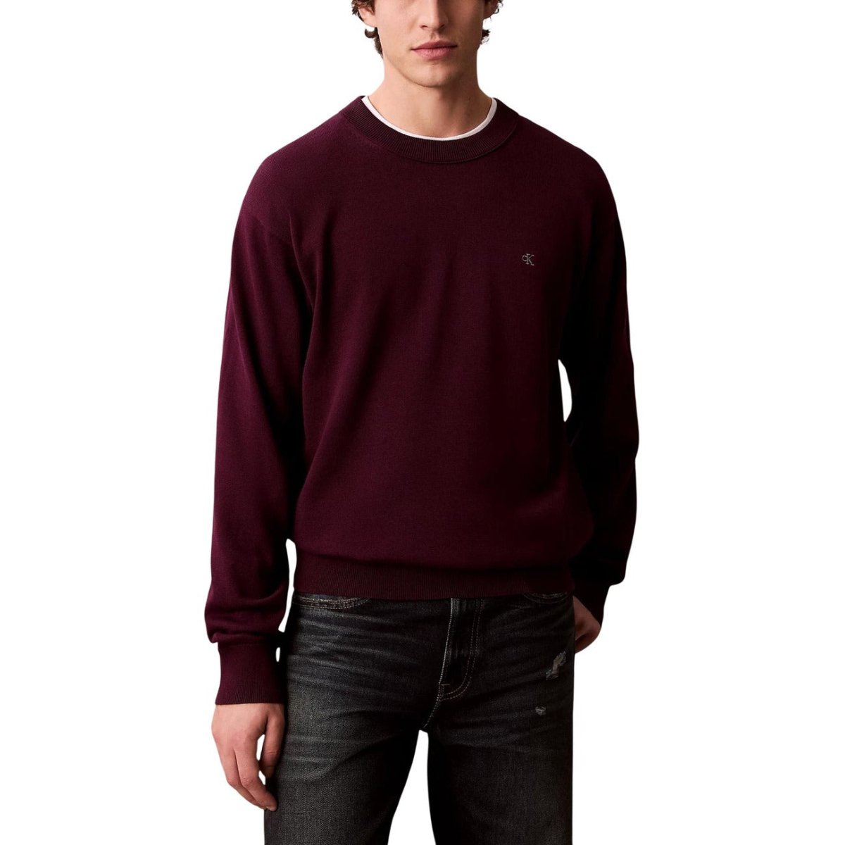 Calvin Klein Jeans Maglia Uomo - InfinityMarket - Brand_Calvin Klein Jeans - Category_Abbigliamento - Color_Viola