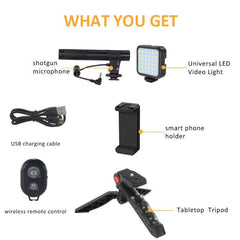 Camera Accessories With Desktop Tripod Light - InfinityMarket - Accessories - Camera Accessories - Streamers