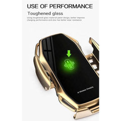 Caricatore Wireless 10W per Auto - Ricarica veloce e senza fili - InfinityMarket - Car Charger - Car Phone Holder - Charger