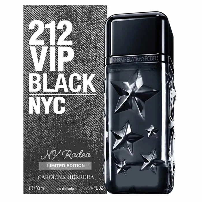 Carolina Herrera 212 Vip Black Ny Rodeo Eau De Parfum Spray 100ml Limited Edition - InfinityMarket -