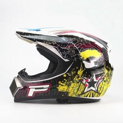Casco Moto Off - Road 4 Stagioni - Sicurezza e Confort - InfinityMarket - Motocross helmet -