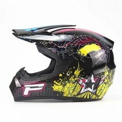 Casco Moto Off - Road 4 Stagioni - Sicurezza e Confort - InfinityMarket - Motocross helmet -