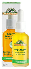 Aceite Naturale Aloe Vera 30ml Bio Corpore Sano con contagocce, ideale per idratare e lenire le pelli secche. Certificato biologico.