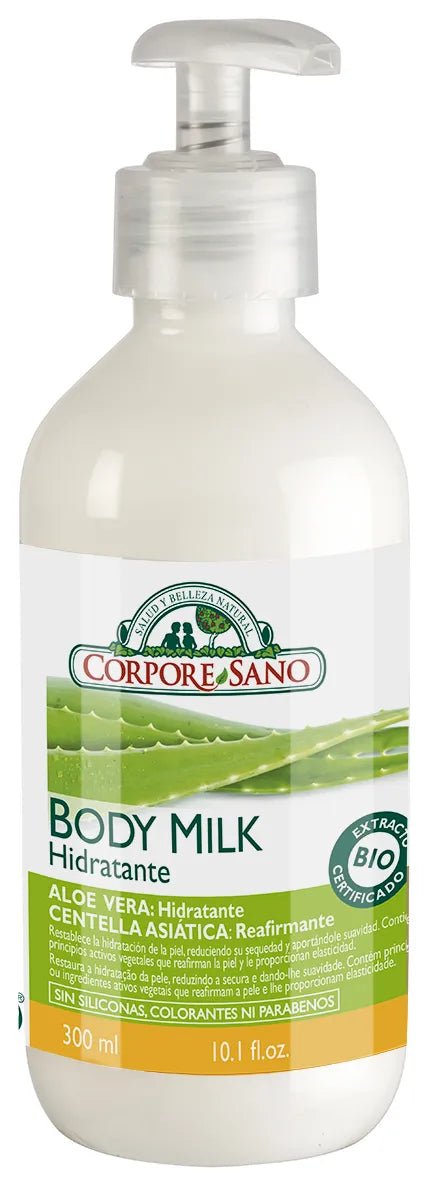 Corpore Body Milk Aloe Centella Asiat Bio 300ml - InfinityMarket -