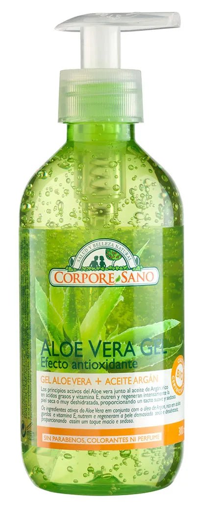 Corpore Gel Aloe Vera Aceite De Argan 300ml Bio - InfinityMarket -
