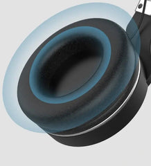 Cuffie Bluetooth Over-Ear 5.0 – Audio Stereo Immersivo e Massimo Co... - InfinityMarket - Audio - Audio nitido - Audio pulito