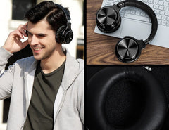 Cuffie wireless per bassi profondi audio HiFi - InfinityMarket - Audio - Bluetooth - Computer Headphone