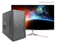 YA3670 YASHI YY13256 - Computer desktop con design essenziale e prestazioni affidabili grazie a Intel Core i3 e 8GB RAM. Monitor non incluso.