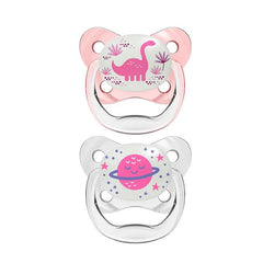Dr. Brown's Prevent Nocturne Pacifier Pink T/2 6 - 18M - InfinityMarket -
