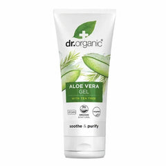 Dr Organic Aloe Vera Gel With Tea Tree 200ml - InfinityMarket -