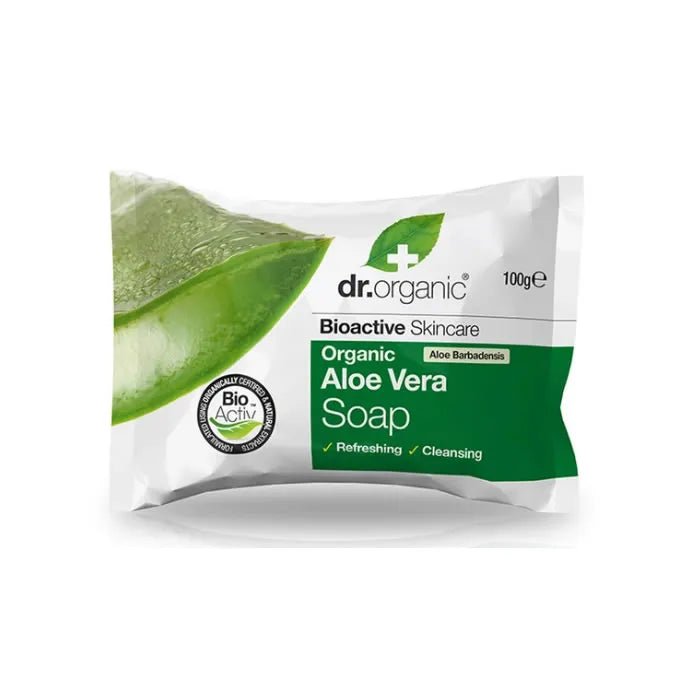 Dr. Organic Aloe Vera Soap 100g - InfinityMarket -