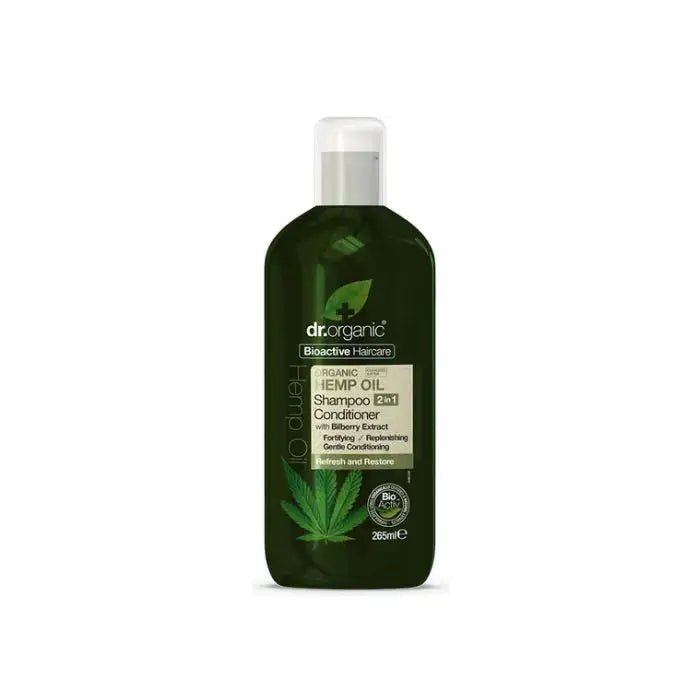 Dr. Organic Hemp Oil 2 In 1 Shampoo & Conditioner 265ml - InfinityMarket -