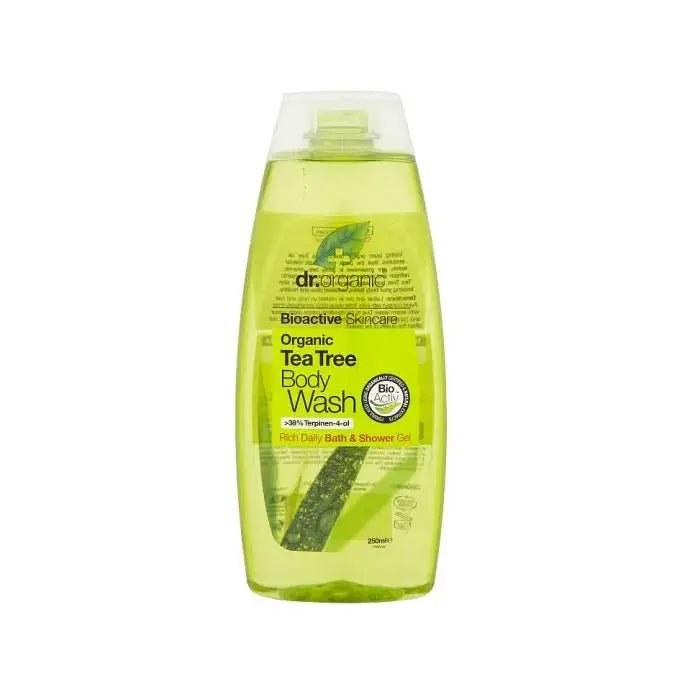 Dr Organic Tea Tree Bath And Shower Gel 250ml - InfinityMarket -