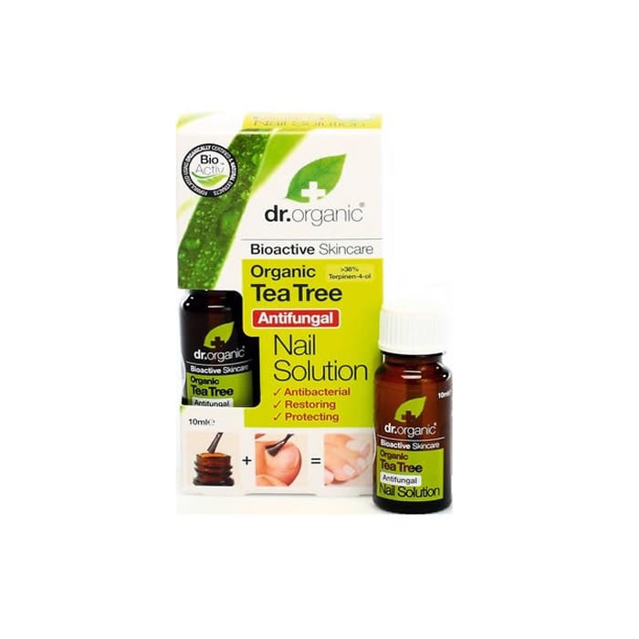 Dr Organic Tea Tree Nail Solution 10ml - InfinityMarket -