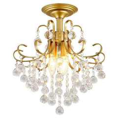 European Light Luxury Small American Restaurant Crystal Chandelier - InfinityMarket - Chandelier - Corridor Lights - Crystal