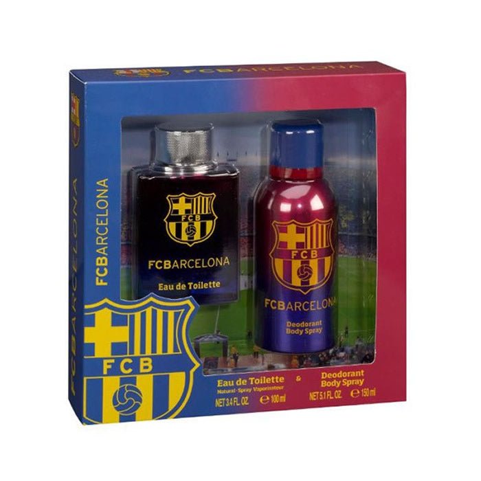 FC Barcelona Eau De Toilette Spray 100ml Set 2 Pieces - InfinityMarket -