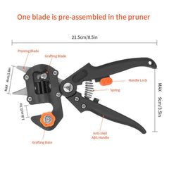 Garden Grafting Pruner Set: Shears, Scissors & Tape for Fruit Trees - InfinityMarket - Garden - Grafting - Kit