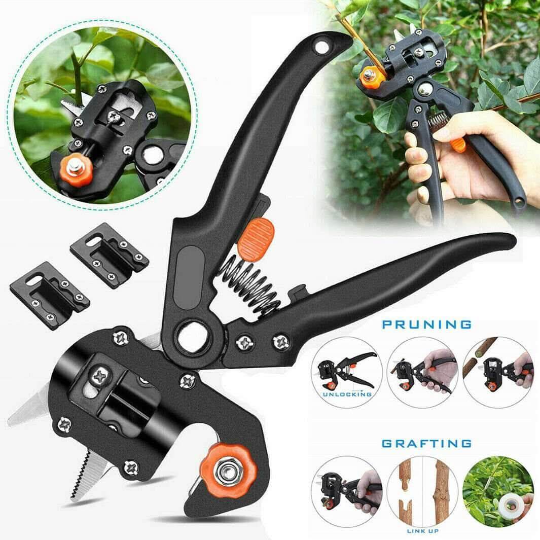 Garden Grafting Pruner Set: Shears, Scissors & Tape for Fruit Trees - InfinityMarket - Garden - Grafting - Kit