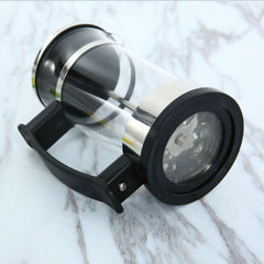 Glass & Stainless Steel French Coffee Maker – 350ml Durable French ... - InfinityMarket - Cofee - Coffee cup - COFFEE MAKER