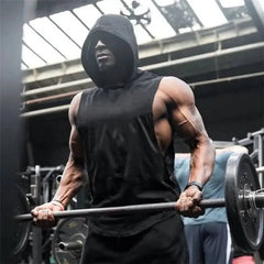 Gym Hoodies Tank Top - InfinityMarket - _wf_cus - gym - gym hoodie tank top
