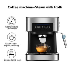 Home Smart Home Espresso Machine Steam Milk Frother All - in - one - InfinityMarket - Coffee - Coffee bar - Coffee cup
