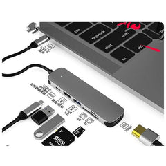Hub Multi - function Hub HDMI Docking Station Notebook Converter - InfinityMarket - Charger - Computer - Laptop