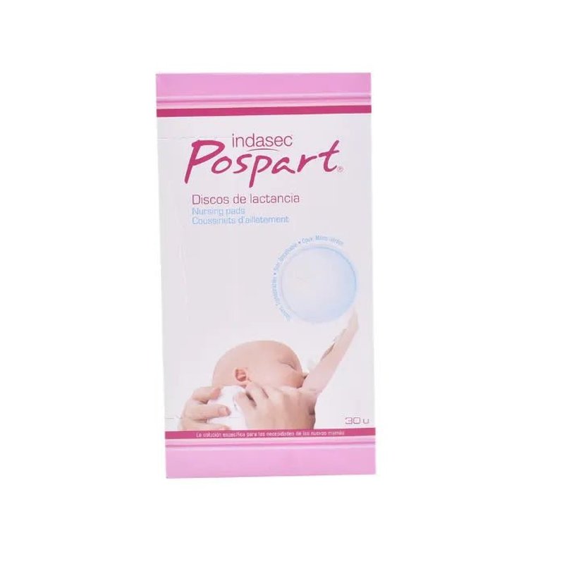 Indasec Pospart Nursing Pads 30 Units by INDASEC – Other