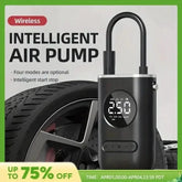 InfinityMarket Pompa d'aria Wireless Maneggevole con Display Digitale - InfinityMarket - Air pump - balls - electric bicycle tires