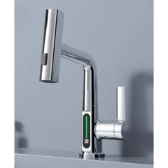 Intelligent Digital Display Faucet Pull - out Basin Faucet Temperatur... - InfinityMarket - 360° - Display Function - Multipurpose
