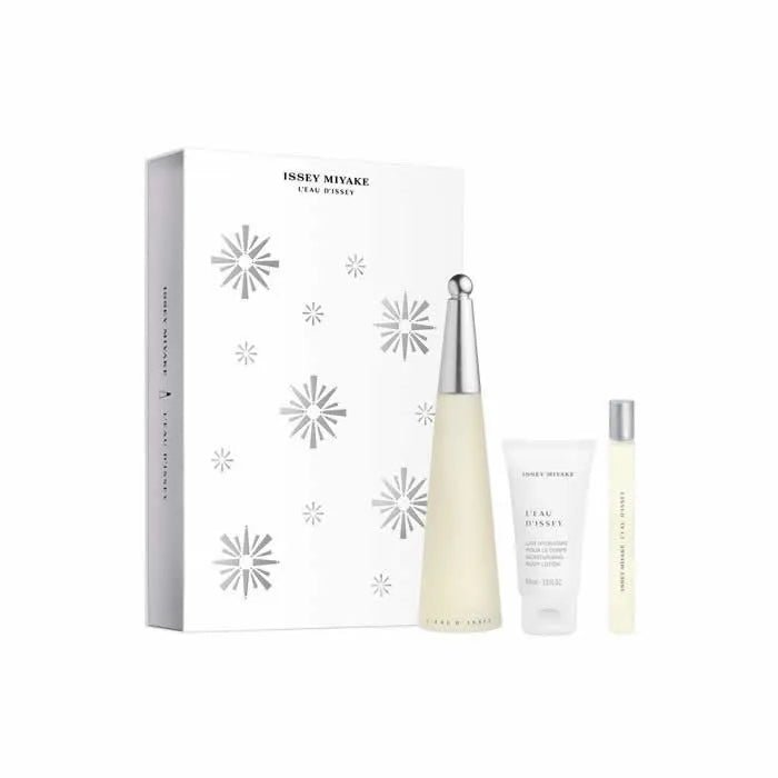 Issey Miyake L'Eau D'Issey Eau De Toilette Spray 100ml Set 3 Pieces - InfinityMarket -
