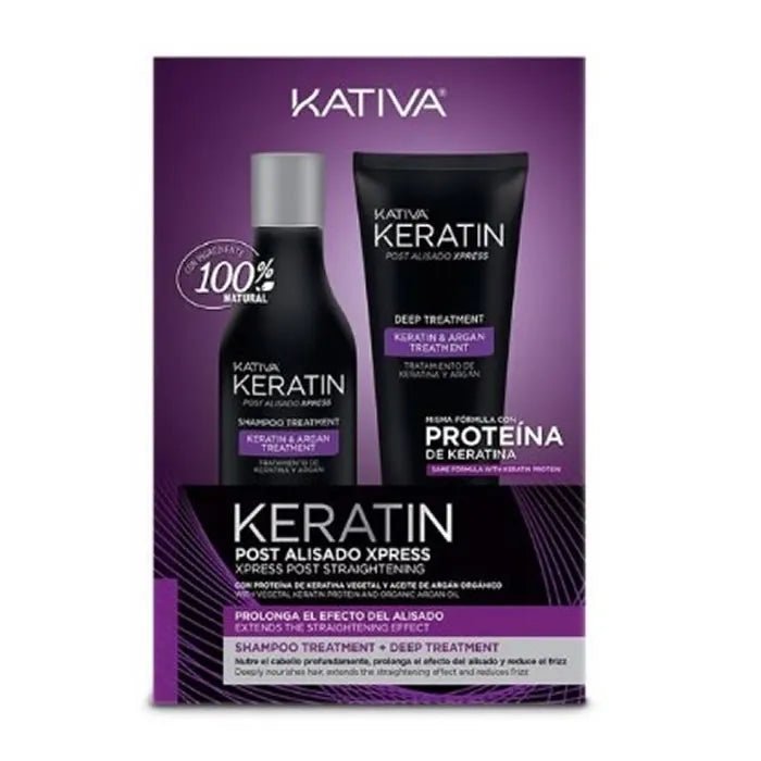 Kativa Keratin Post Smoothing Xpress Set 2 Pieces - InfinityMarket -