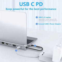 Laptop Dock Expansion Hub - InfinityMarket - Computer - Docking - Gift