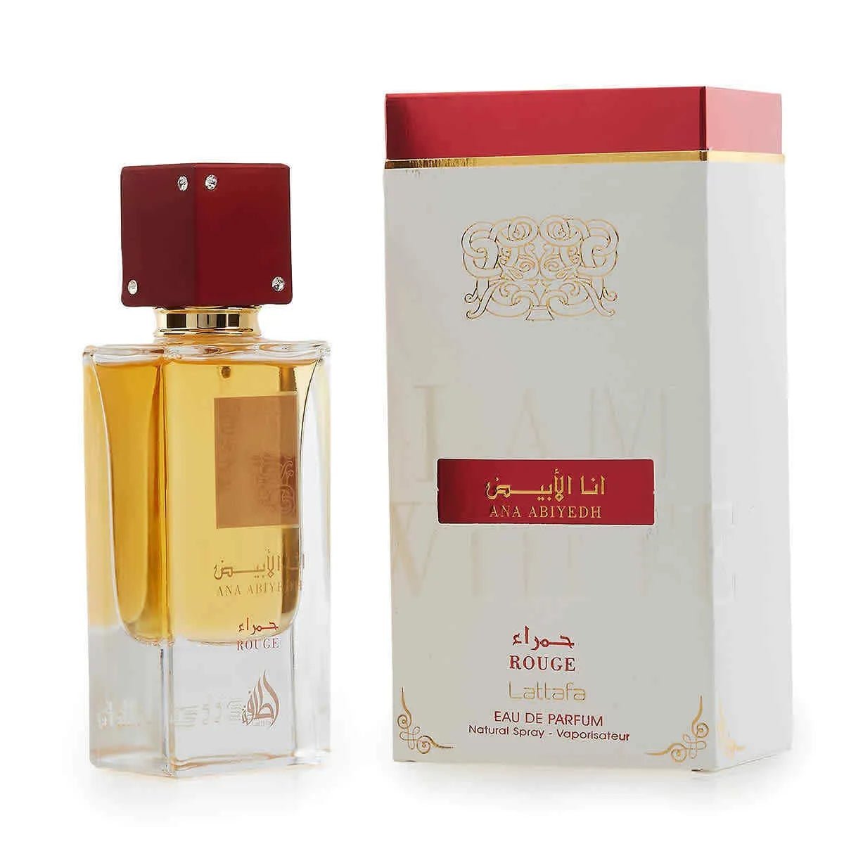 LATTAFA ANA ABIYEDH ROUGE EDP SPRAY 60ML - InfinityMarket -