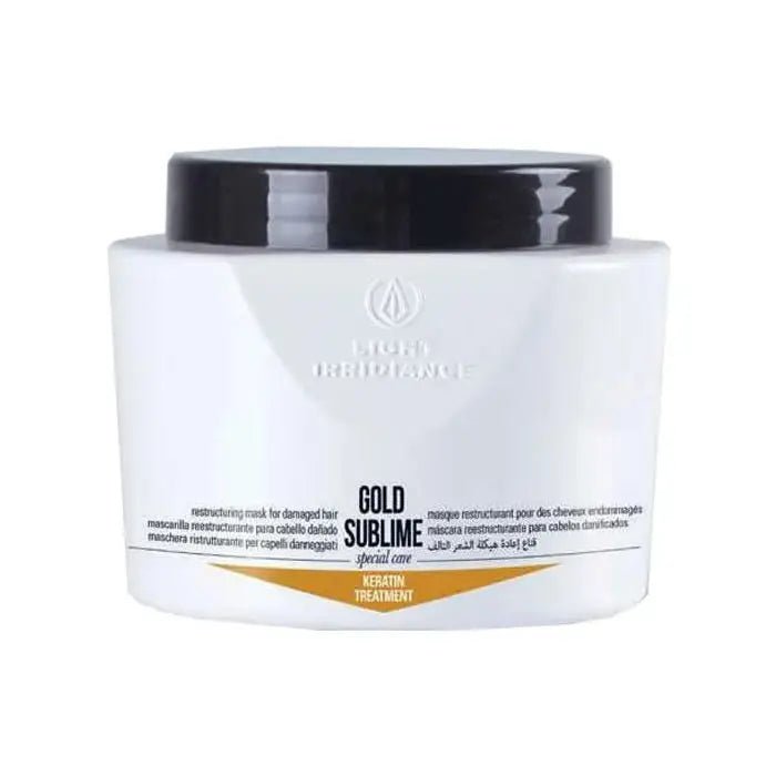 Light Irridiance Gold Sublime Keratin Treatment Mask 500ml - InfinityMarket -