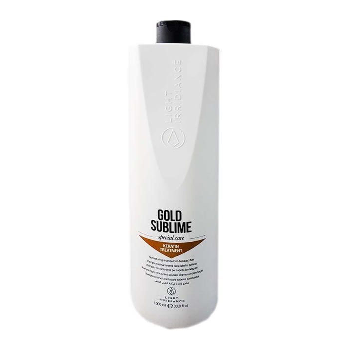 Light Irridiance Gold Sublime Keratin Treatment Shampoo 1000ml - InfinityMarket -