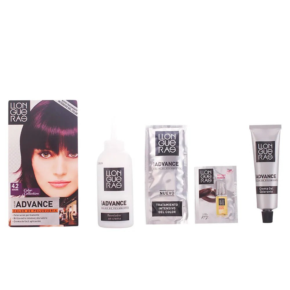 Llongueras Color Advance Hair Colour 4,2 Bourgogne - InfinityMarket -