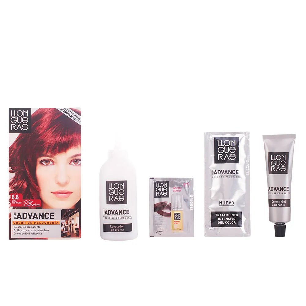 Llongueras Color Advance Hair Colour 6,6 Dark Red Intense - InfinityMarket -