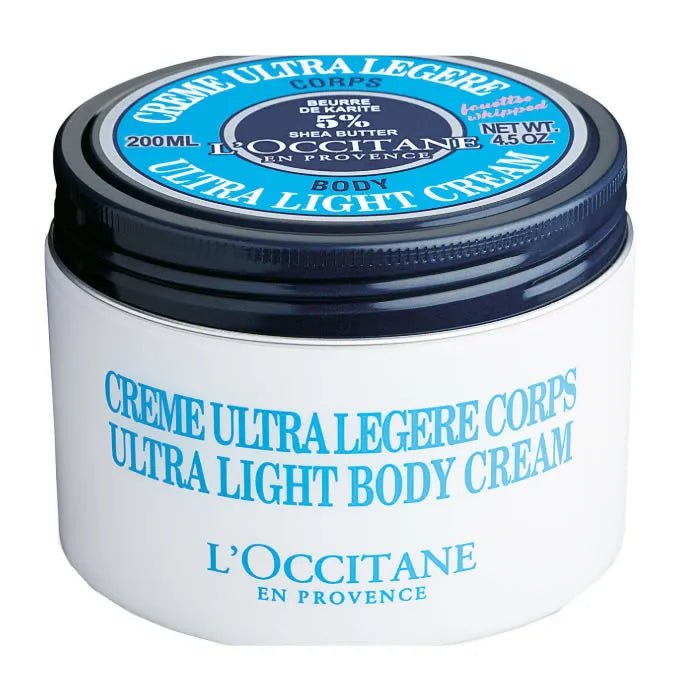 L'Occitane Ultra Light Body Cream Shea 200ml - InfinityMarket -