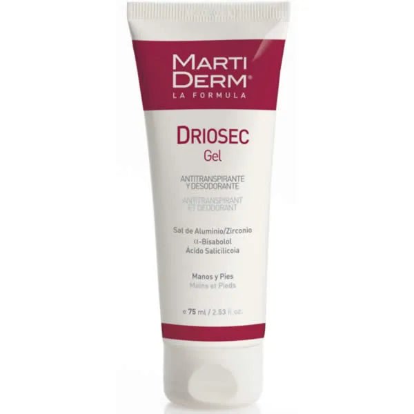 Martiderm Driosec Gel Deodorant For Hands and Feet 75ml - InfinityMarket -