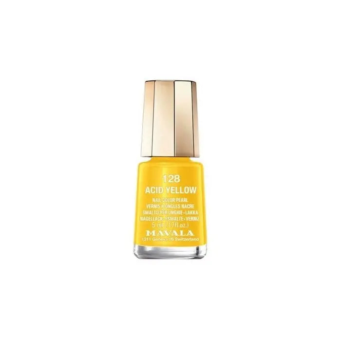 Mavala Nail Polish 128 Acid Yellow 5ml - InfinityMarket -