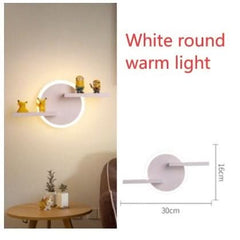 Minimalist art living room wall decoration lamps - InfinityMarket - geometric - home decoration - Lamps